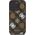 Guess GUESS futerał do IPHONE 16 Pro kompatybilny z MagSafe GUHMP16LP4PWPW (PU Peony on 4G Background) brązowy