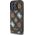 Guess GUESS futerał do IPHONE 16 Pro kompatybilny z MagSafe GUHMP16LP4PWPW (PU Peony on 4G Background) brązowy