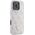 Guess Guess GUHCP16XP4TDPP iPhone 16 Pro Max 6.1" różowy/pink hardcase Leather 4G Triangle Strass MagSafe