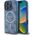 Guess Guess GUHMP16LG4GFRB iPhone 16 Pro 6.3" niebieski/blue hardcase 4G Ring Classic Logo MagSafe