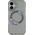 Guess Guess GUHMP16SHFWFCK iPhone 16 6.1" czarny/black hardcase IML Flowers Wreath MagSafe