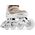 Rolki Blackwheels Flex Pro rekreacyjne regulowane beżowe r. M
