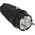 Brennenstuhl 1082040020 elektryczny wtyk zasilający Type E/F Czarny