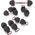 HMS SGN140 (2 CZĘŚCI) PRO SET 6W1 ZESTAW CIĘŻARÓW 40KG HMS