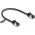 Delock Delock - Καλώδιο δικτύου - RJ-45 (M) σε RJ-45 (M) - 25 cm - U/FTP - CAT 8.1 - χωρίς γάντζο - Μαύρο