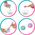 „Barbie Party Unboxed Reveal“ siurprizų rinkinys - tamsiaplaukė lėlė
