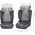 KINDERKRAFT Fotelik samochodowy I-SPARK i-size 100-150cm grey