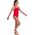Dziecięcy strój kąpielowy Speedo ECO END+ MEDALIST JF fed red rozmiar 9-10