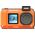 Aparat Podwodny Wodoszczelny 7m 24mp 4k 2x Lcd 18x Zoom / Agfaphoto Wp9500 Pomarańczowy