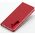 Kabura LUNA Book Carbon do XIAOMI Redmi Note 14 4G (GLOBAL - 163.25mm x 76.55mm x 8.16mm) czerwony