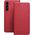 Kabura LUNA Book Carbon do XIAOMI Redmi Note 14 4G (GLOBAL - 163.25mm x 76.55mm x 8.16mm) czerwony