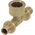 Tece Τρίοδης ορειχάλκινη σύνδεση GW 20mm x 1/2" x 20mm (769520)
