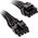SilverStone ATX/EPS 8-pin - ATX/EPS 8-pin, 0.35m, Μαύρο (SST-PP06BE-EPS35)