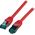 EFB EFB RJ45 Patchkabel S/FTP, Cat.6A, LSZH, 0,25m, rot