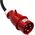 Πολύπριζο SMART PDU 0U, βύσμα IEC 60309 32A/400V, πρίζες 18xC13 10A/250V, 6xC19 16A/250V, 32A 14059102 5907772596876