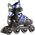 Rolki Triton NH18366A 2w1 GRANATOWE ROZM.S(31-34) ŁYŻWOROLKI Z WYM. PŁ. HOKEJOWĄ NILS EXTREME