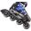 Rolki Triton NH18366A 2w1 GRANATOWE ROZM.S(31-34) ŁYŻWOROLKI Z WYM. PŁ. HOKEJOWĄ NILS EXTREME