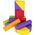 Mega Creative KLOCKI PIAN MAXI 45SZT 41X22X16 MC TORBA 12/24