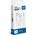 BLUE STAR słuchawki przewodowe Jack 3,5 mm z mikrofonem PA-E65 1,2 m białe