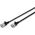 Digitus CAT 6A klasa Ea, F/FTP, skrętka patch, Cu, LSZH, AWG 32/7, długość: 0,3 m, czarny