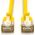 Digitus CAT 6A klasa Ea, F/FTP, skrętka patch, Cu, LSZH, AWG 32/7, długość: 0,3 m, żółty