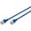Digitus CAT 6A klasa Ea, F/FTP, skrętka patch, Cu, LSZH, AWG 32/7, długość: 0,5 m, niebieski