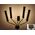 4 Poczwórna Giętka Elastyczna Lampa Led Kosmetyczna Foto Video 65w / M65 Czarny