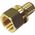 Tece Σύνδεσμος μετάβασης 20mm x 3/4" ορείχαλκος (705004)