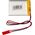 Akumulator Li-Po LP503040 Akyga AKY0185 3.7V / 550mAh PCM złącze JST 2-Pin 150mm