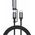 Kabel USB-C 4smarts Explorer ComboCord    100W 2m z adapterem MagSafe czarny