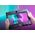 Lampa LED 20W RGB Klatka GRIP Uchwyt Telefon ISO 1/4 Sterowanie Bluetooth / A111