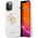 Guess Guess GUHCP13LLS4GGWH iPhone 13 Pro / 13 6,1" biały/white hard case Silicone 4G Logo
