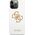 Guess Guess GUHCP13LLS4GGWH iPhone 13 Pro / 13 6,1" biały/white hard case Silicone 4G Logo