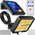 Blow 67-495# Lampa uliczna solarna 3 reflektory + czujnik