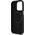 Karl Lagerfeld Saffiano Full Wrapped Elongated Metal Logo MagSafe Case for iPhone 16 Pro Black