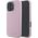 Karl Lagerfeld Saffiano Full Wrapped Elongated Metal Logo MagSafe Case for iPhone 16 Pro Max Pink