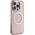 Guess IML Metal Mountain Logo MagSafe Case for iPhone 16 Pro Max Pink