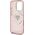 Guess IML Metal Mountain Logo MagSafe Case for iPhone 16 Pro Max Pink