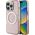 Guess IML Metal Mountain Logo MagSafe Case for iPhone 16 Pro Max Pink