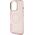 Guess IML Metal Mountain Logo MagSafe Case for iPhone 16 Pro Pink