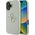 Guess Grained Big 4G Logo Small Classic Logo case for iPhone 16 green