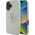 Guess Grained Big 4G Logo Small Classic Logo case for iPhone 16 green