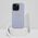 Guess Hot Stamp 4G Pattern Triangle Metal Logo Case for iPhone 16 Pro Purple