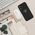 Guess Hot Stamp 4G Pattern Triangle Metal Logo case for iPhone 16 black