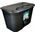 Wiaderko wiszące z/p 5 l - SZARE 270X180X170MM
