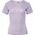Damska koszulka z krótkim rękawem Iq cross the line HERIA WMNS pastel lilac rozmiar XS