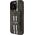 Etui Guess 4G Stripes z portfelem         Magsafe do iPhone 16 Pro Max brązowy