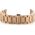 Gold Pacific Model 7 bracelet - rose auksinis 22mm