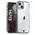 Bizon Case Halo for Apple iPhone 14 / 13 transparent-blue