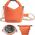 Τσάντα Φωτογραφική Crossbody Sling Για Κάμερα Τηλέφωνο K&F 5l / Kf13.168 / Πορτοκαλί